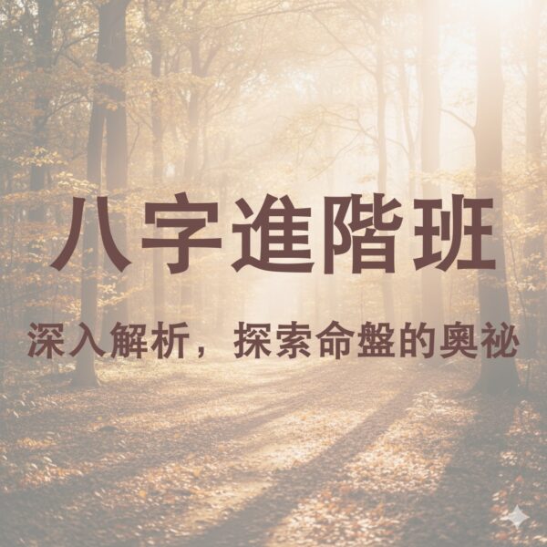 八字進階班
